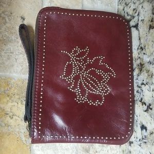 Patricia Nash Studded Cassini Wristlet